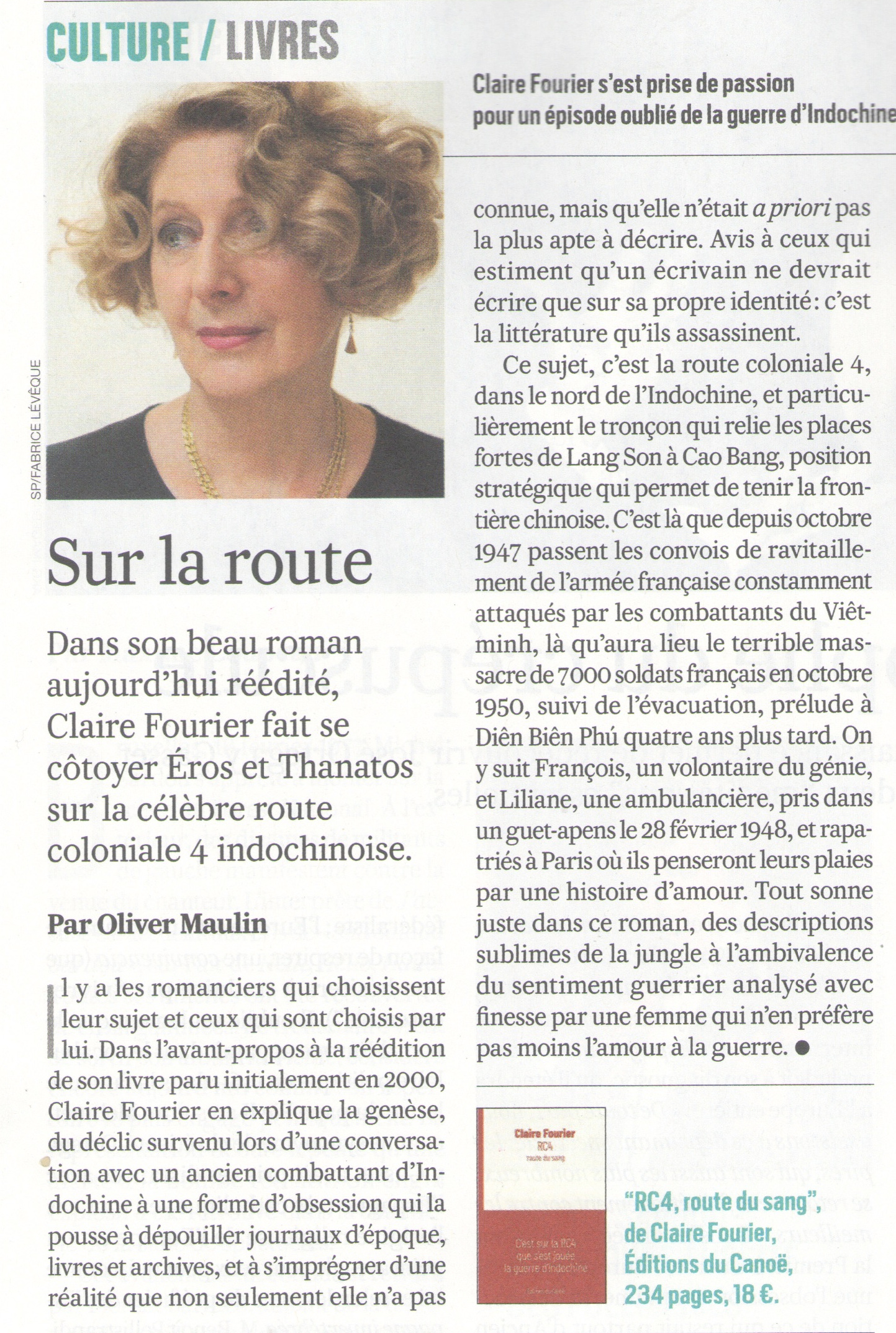 Sur la route Par Olivier Maulin